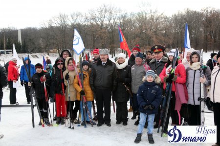 1 марта в Кимовском районе прошли детско-юношеские соревнования по лыжным гонкам.