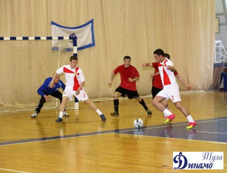 Прошел второй игровой день открытого Зимнего кубка Тульской областной организации «Динамо» по мини-футболу