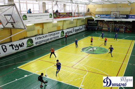Детская секция по футболу Тульской областной организации "Динамо"